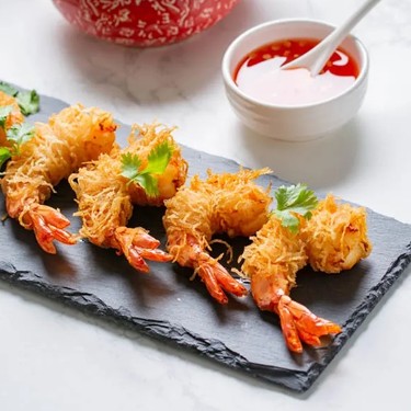 Goong Sarong (Deep-Fried Shrimp Wrapped in Vermicelli Noodles) Recipe | SideChef