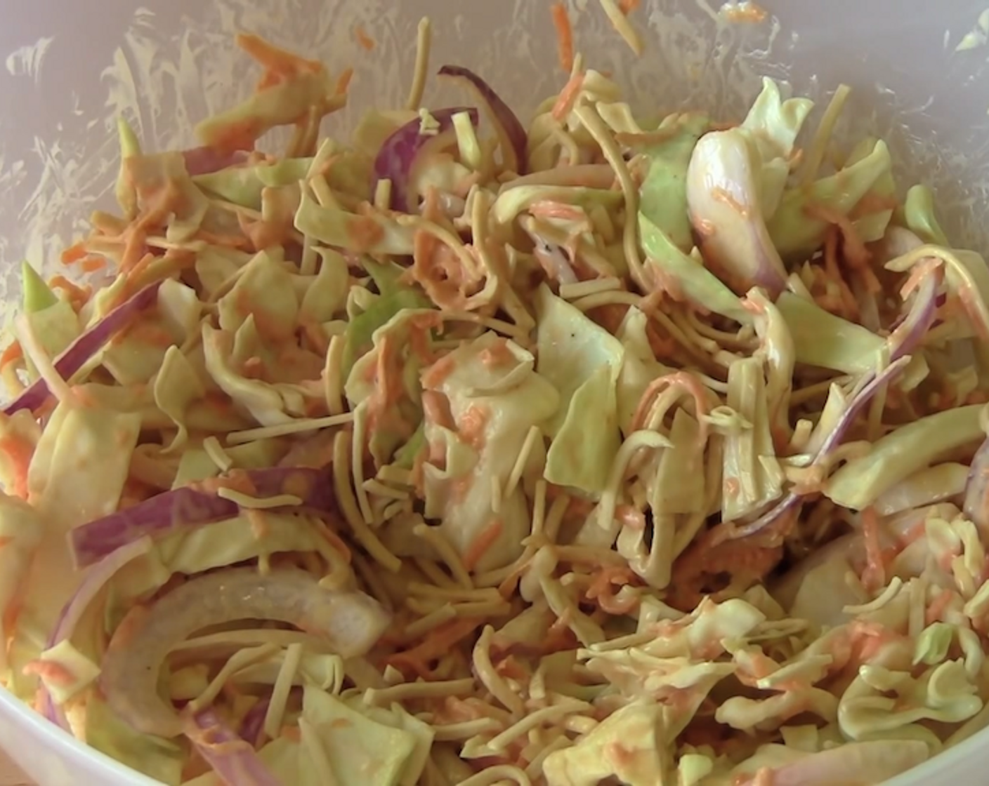 Crunchy Noodle Coleslaw