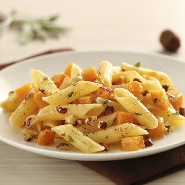 Barilla® Penne Roasted Butternut Squash with Sage Hazelnut Brown Butter Recipe | SideChef