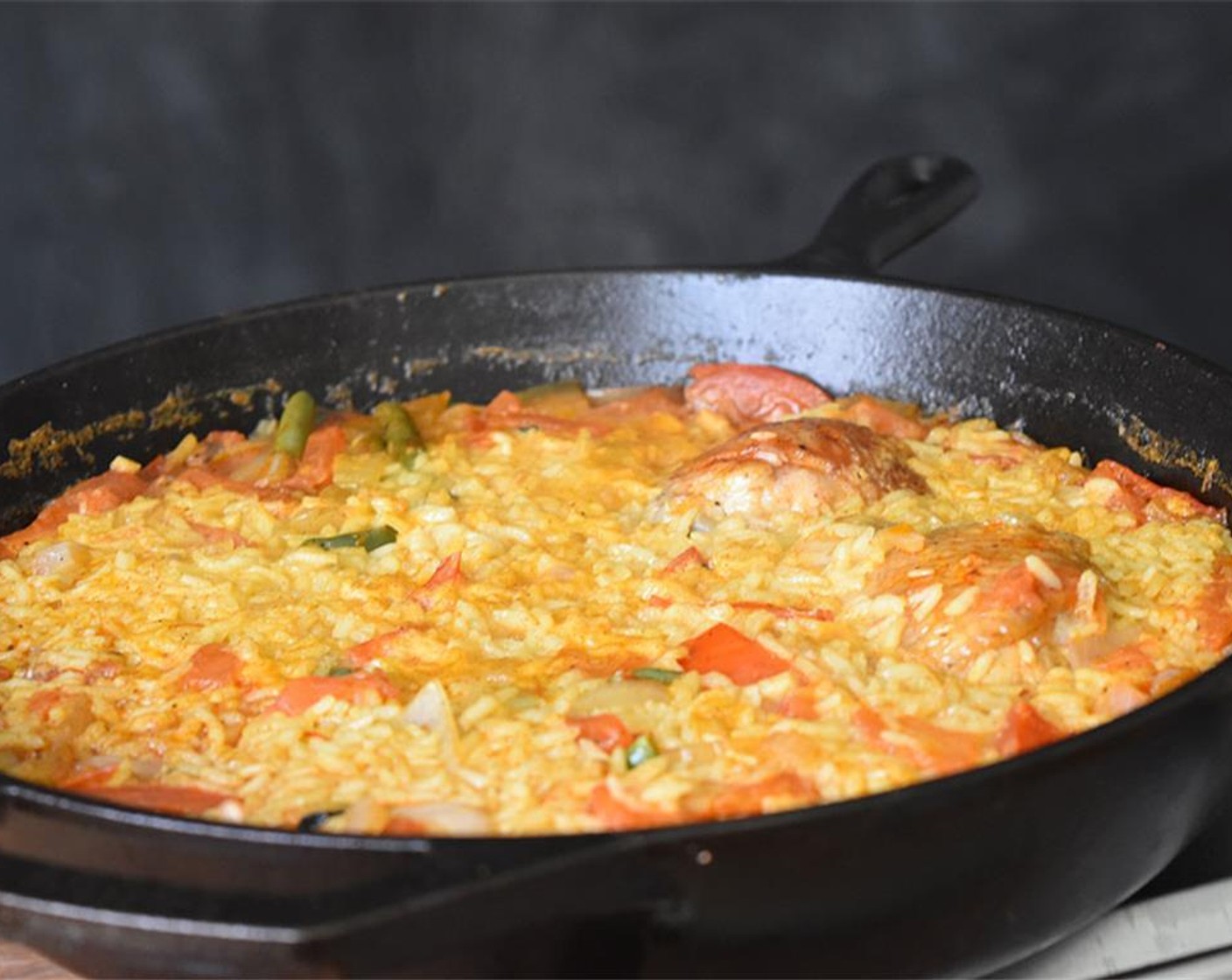 step 7 Serve your Valencia Paella and enjoy!