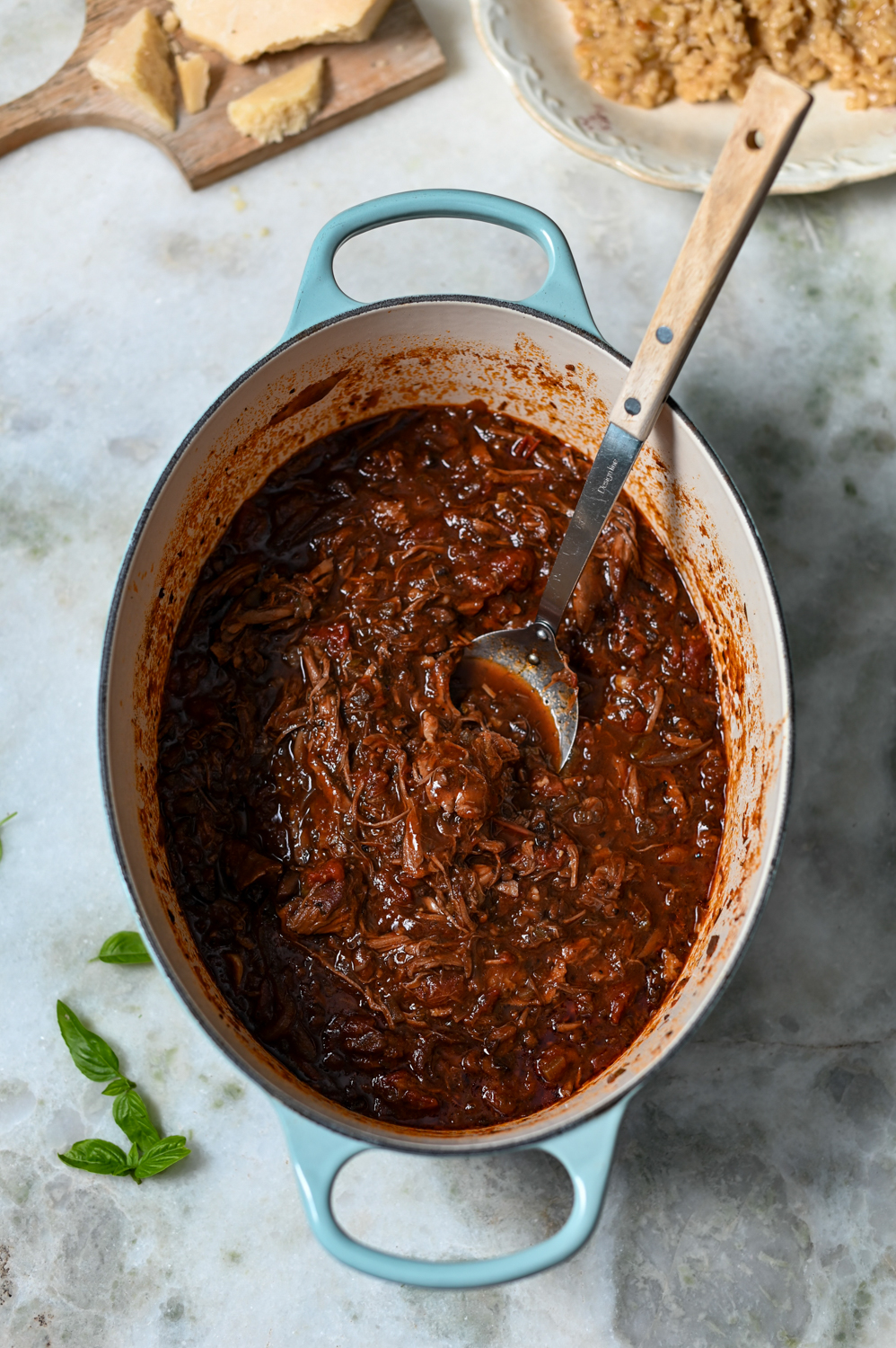 Lamb Shoulder Ragu with Red Wine Recipe SideChef