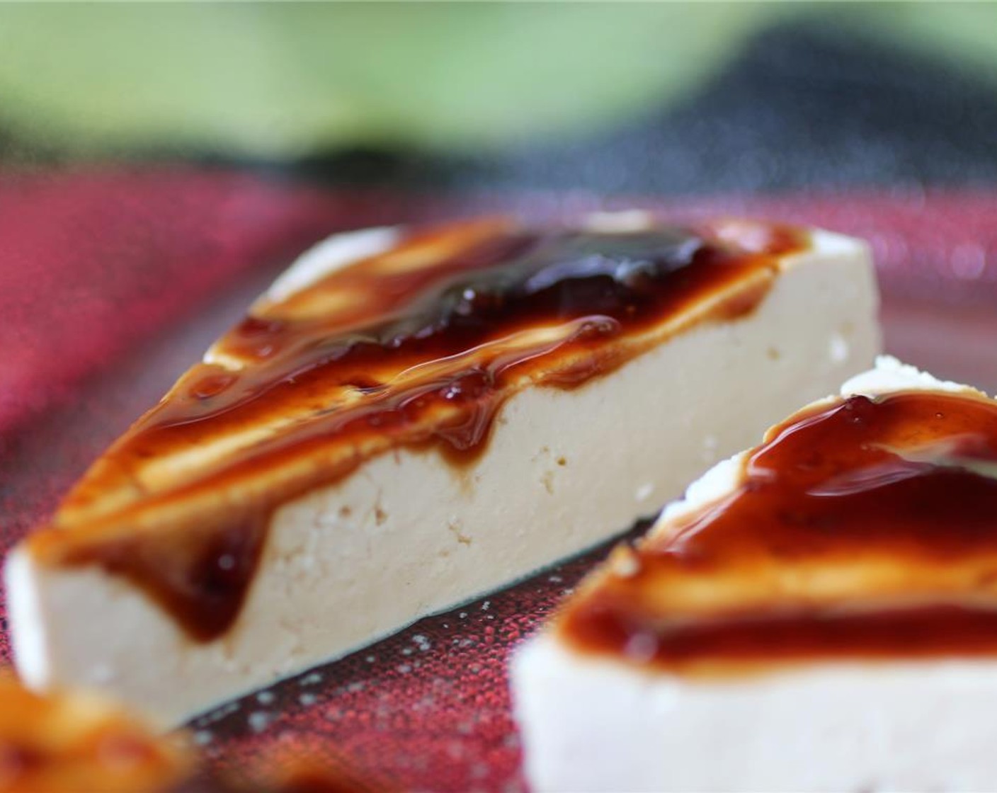 step 7 Broil for 10 minutes. Remove from oven, flip tofu over and add more glaze to the other side.