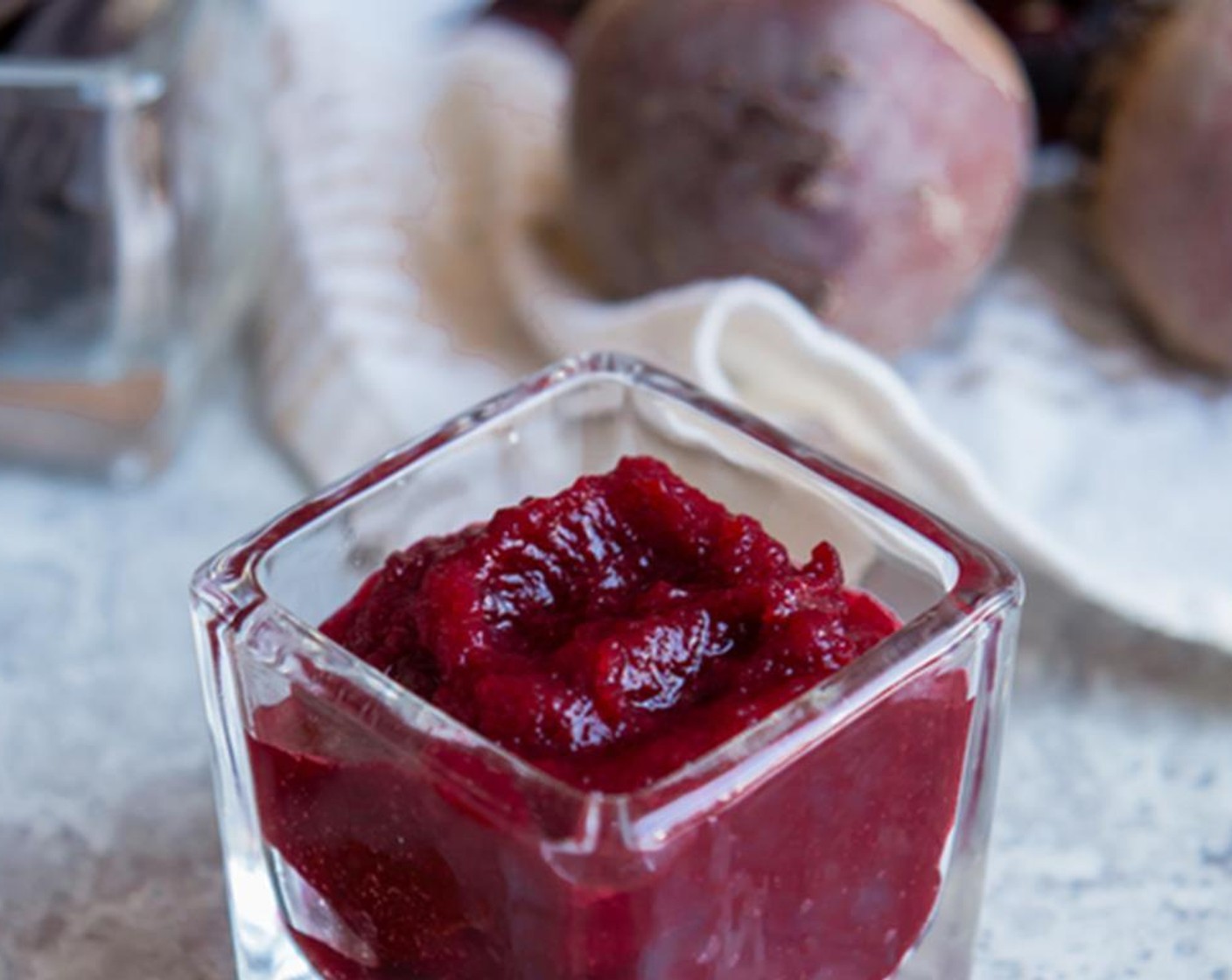 step 3 Transfer the Beets (2 cups) to a food processor and process until you obtain a smooth puree consistency.