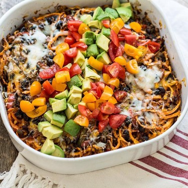 Sweet Potato Mexican Casserole Recipe | SideChef