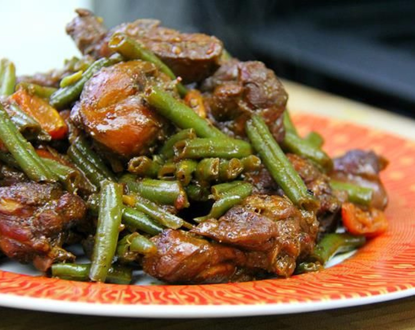 Ginger Stewed Chicken with String Beans