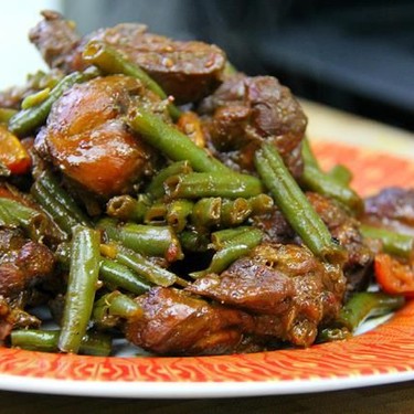 Ginger Stewed Chicken with String Beans Recipe | SideChef