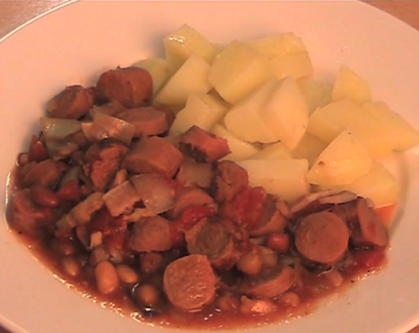 Sausage and Bean Casserole