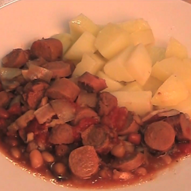 Sausage and Bean Casserole Recipe | SideChef