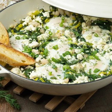 Spinach and Feta Shakshuka Recipe | SideChef
