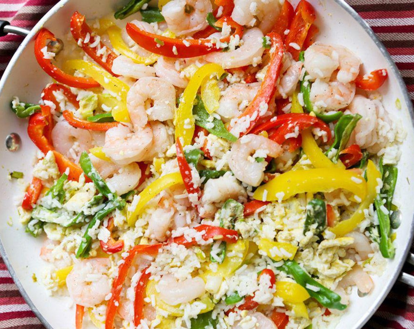 Shrimp Fried Rice with Peppers