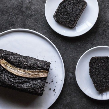 Black Sesame Chocolate Banana Bread Recipe | SideChef