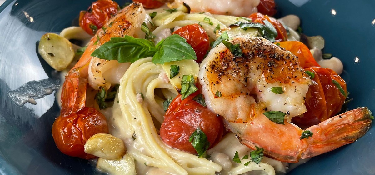 Surf and Turf Linguine Recipe | SideChef