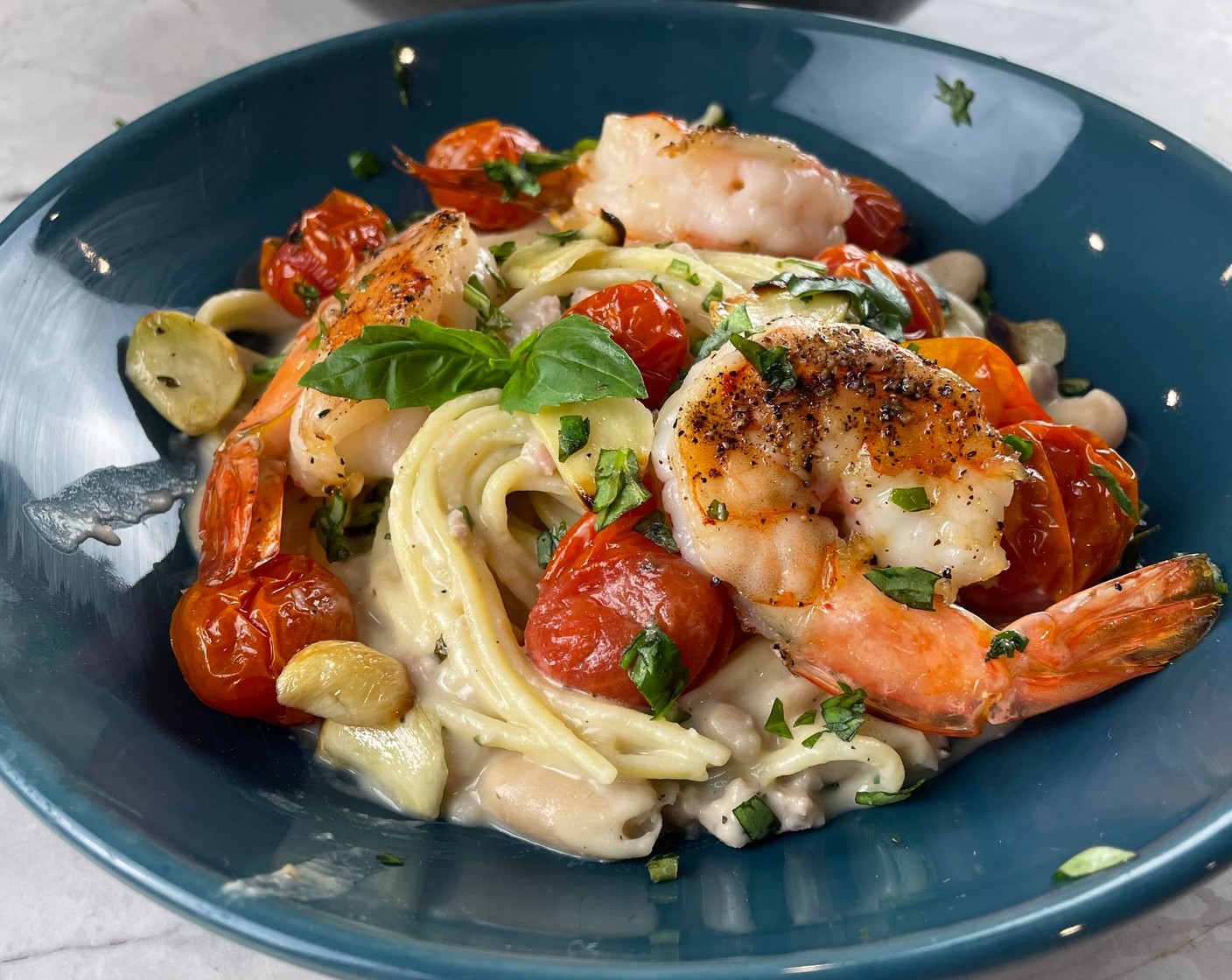 Surf and Turf Linguine