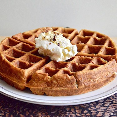 Carrot Cake Waffles Recipe | SideChef