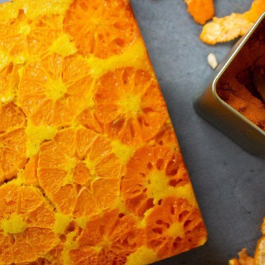 Upside Down Orange Turmeric Cake Recipe | SideChef