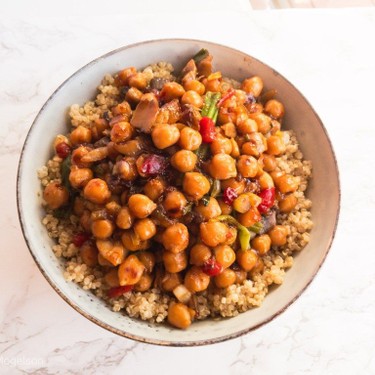 Vegan Ginger Mango Chickpeas Recipe | SideChef