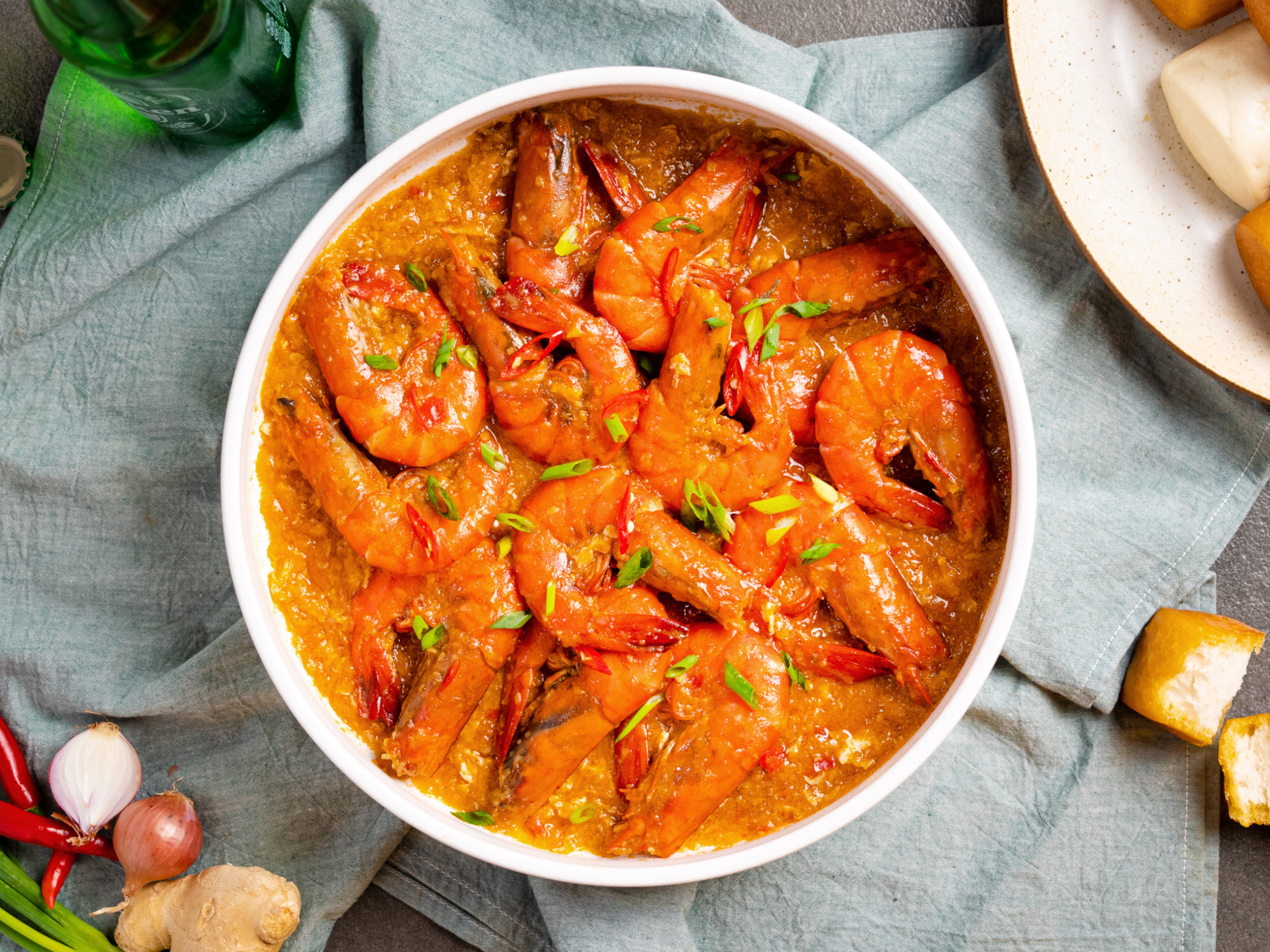 Singaporean Style Chili Prawns-image