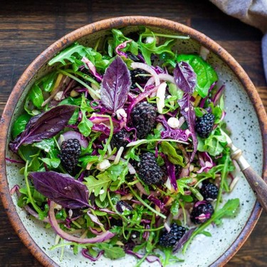 Blackberry Basil Salad Recipe | SideChef