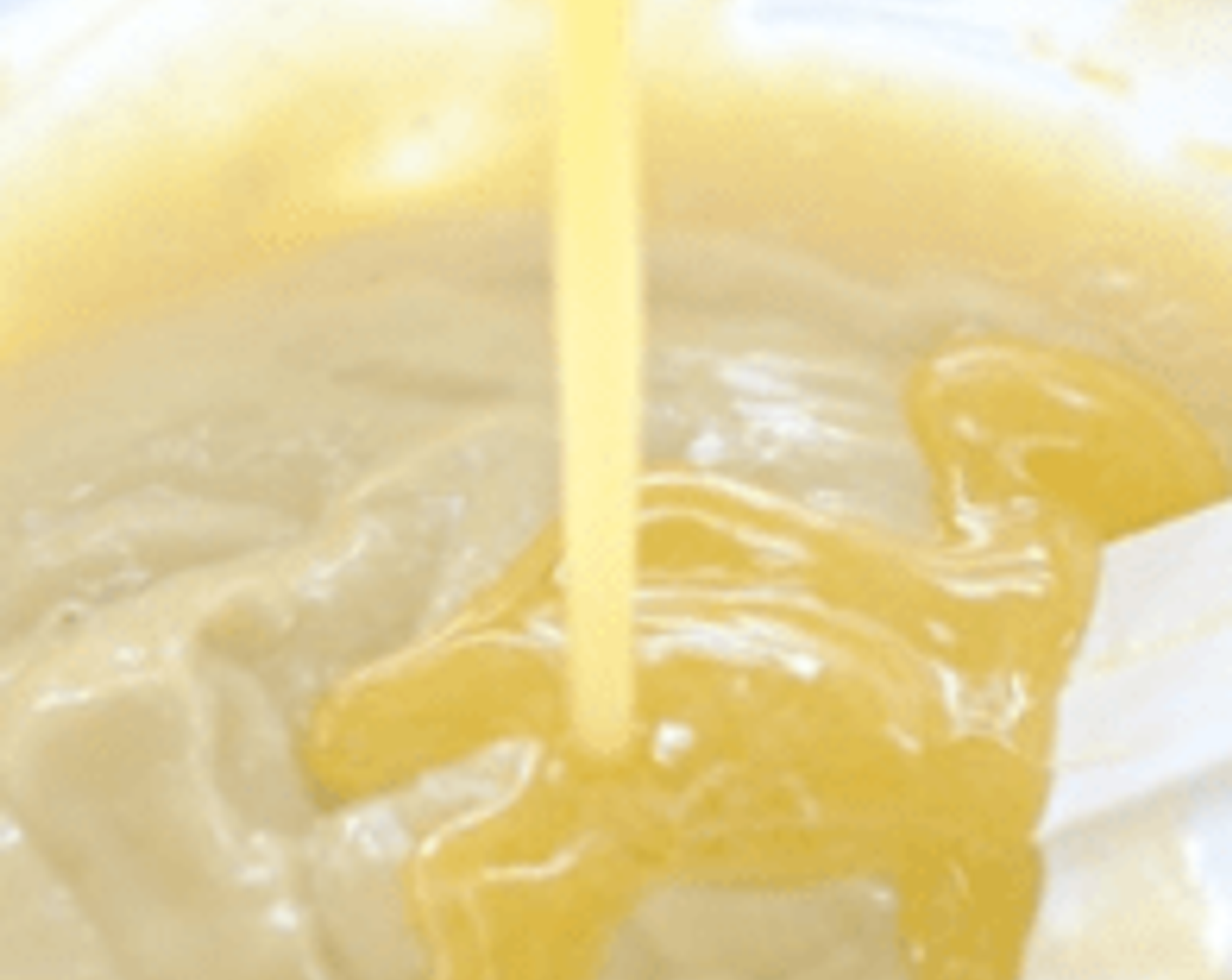 step 4 Add Vanilla Extract (1/2 tsp), zest and juice from Lemon (1) mix well. Pour in Butter (1.5 oz) and fold well with a rubber spatula.