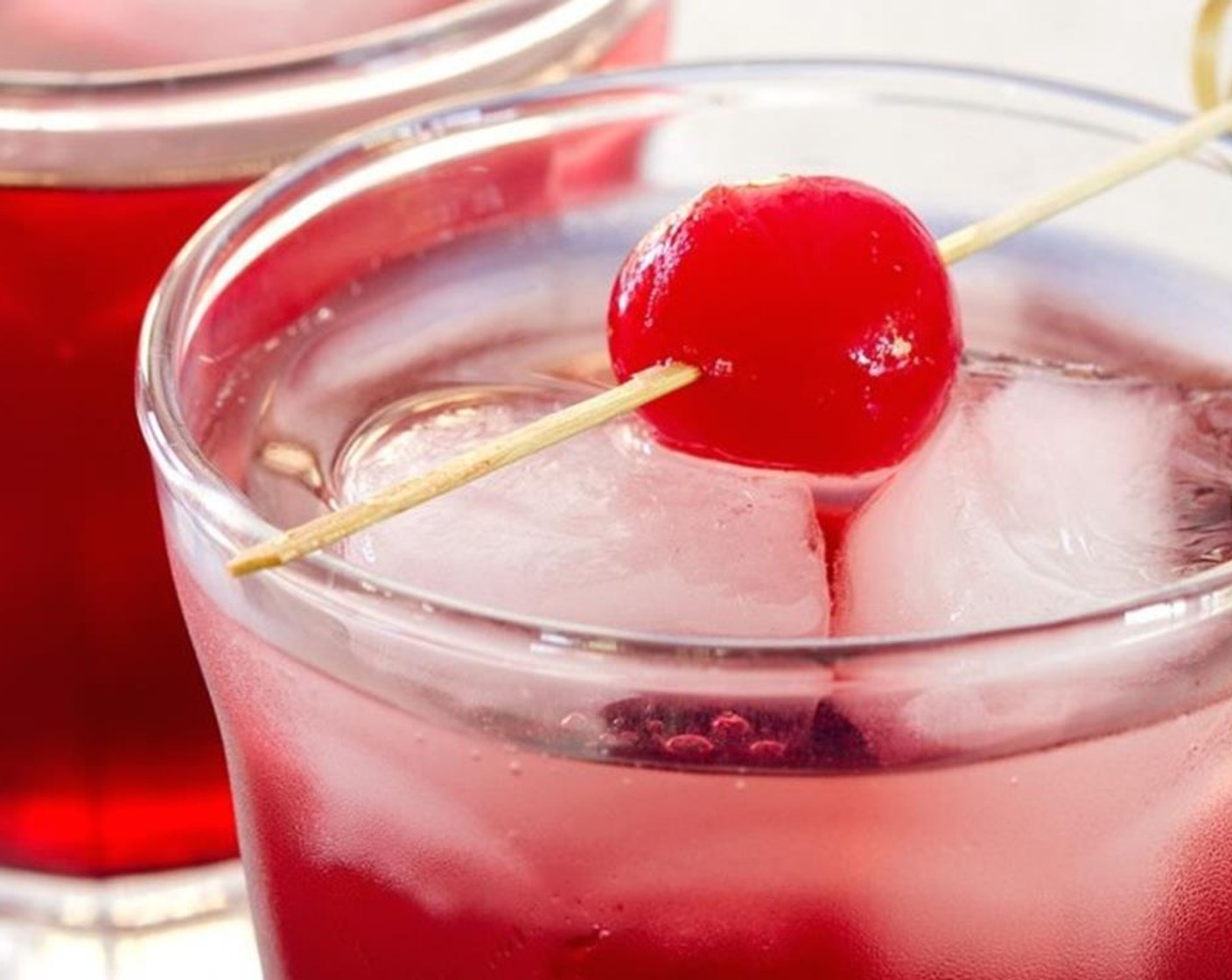 step 2 Serve with Maraschino Cherries (to taste) and lemon wedge cut from the Lemon (1) Enjoy!