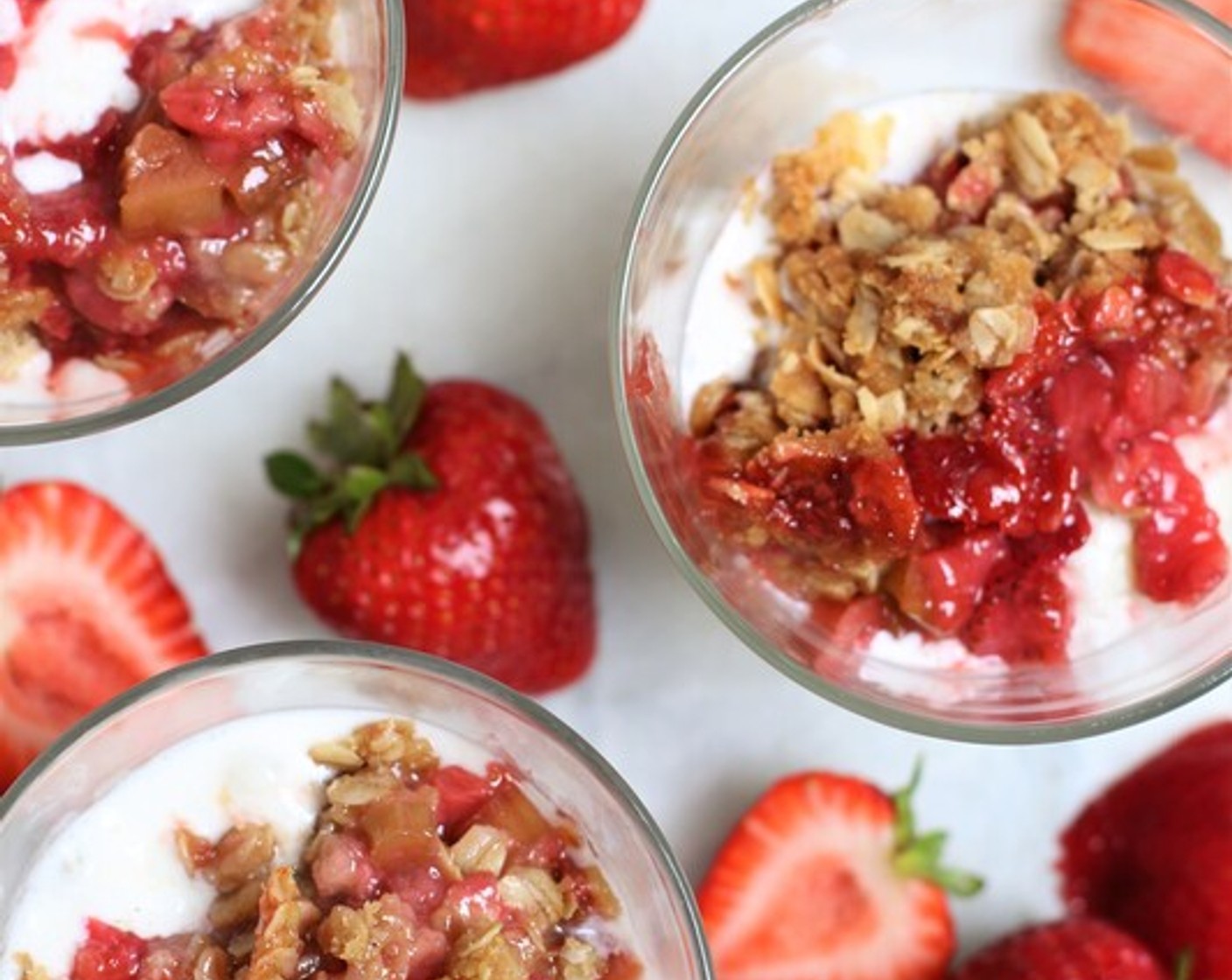 Strawberry Rhubarb Crisp