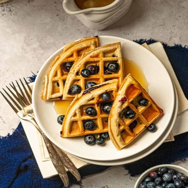 Dairy-Free Blueberry Waffle Recipe | SideChef
