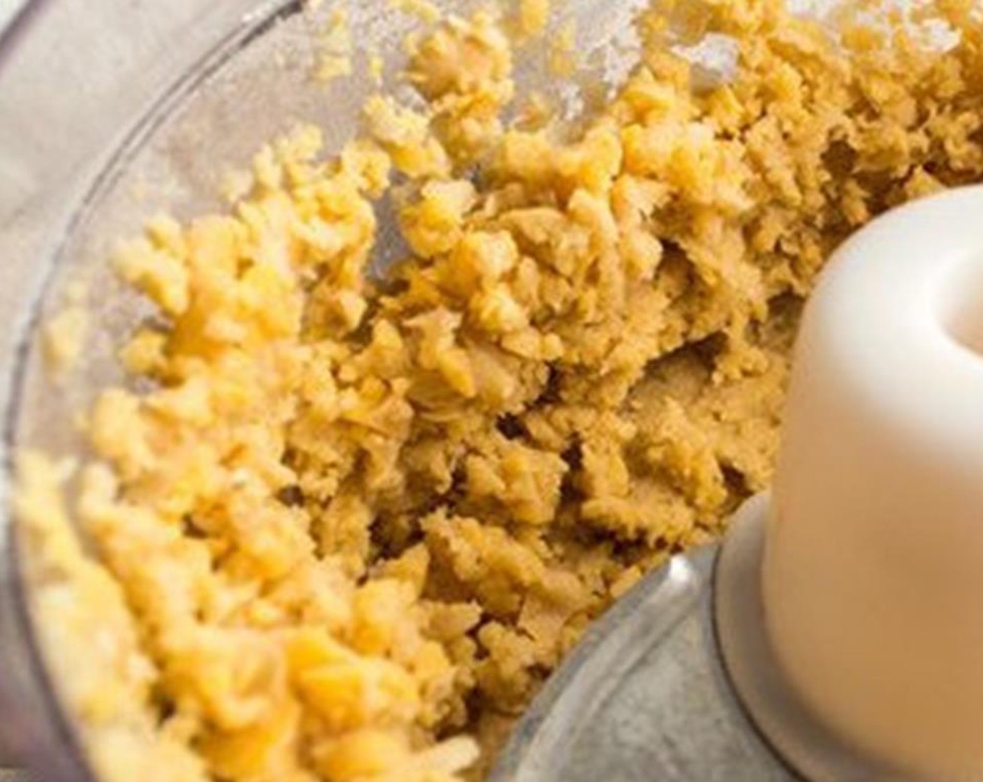 step 8 Rinse and drain Canned Chickpeas (2 cups), then add to the bowl of food process and process 6-10 seconds or until beans are a good mashed consistency without being too smooth.