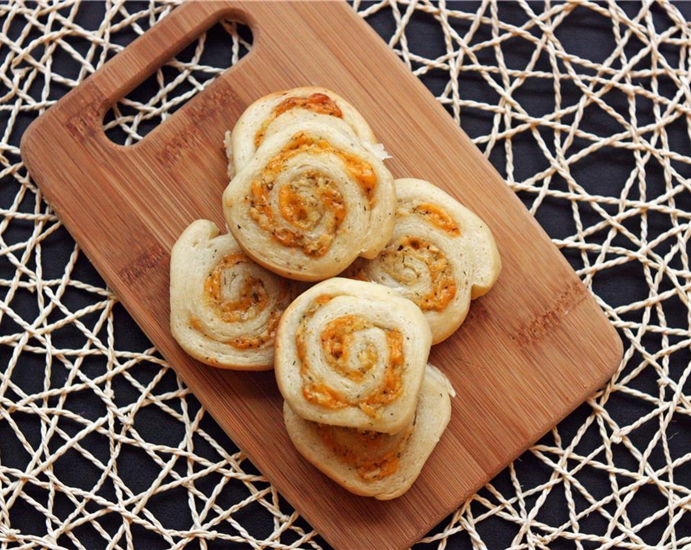 Mini Cheddar Swirl Buns