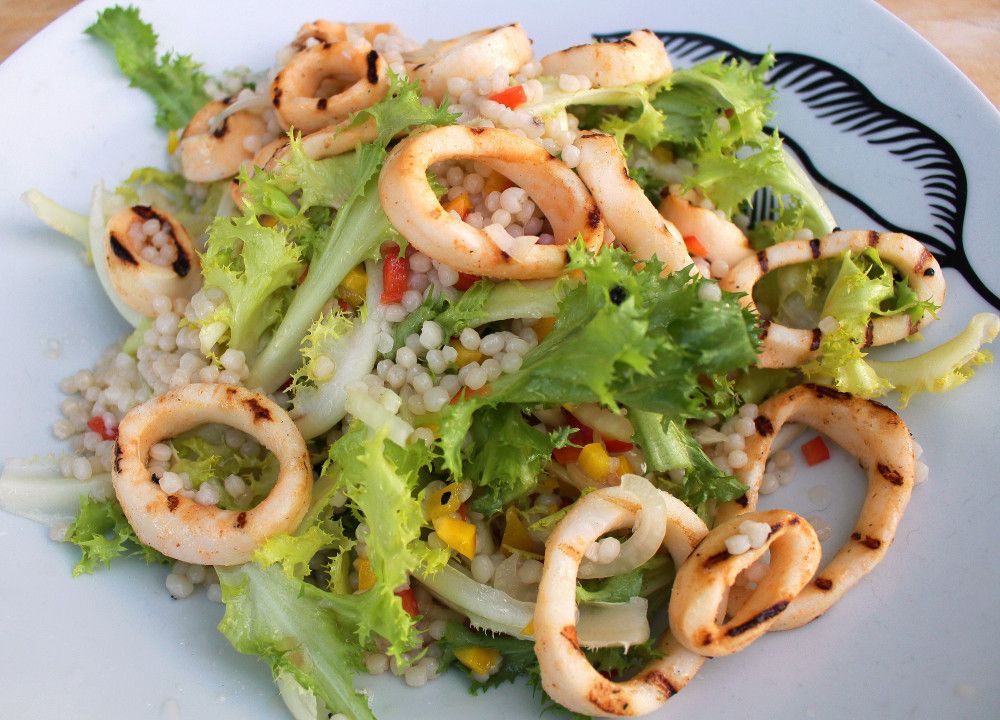 Grilled Calamari Salad Recipe SideChef