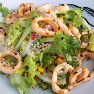 Grilled Calamari Salad Recipe | SideChef