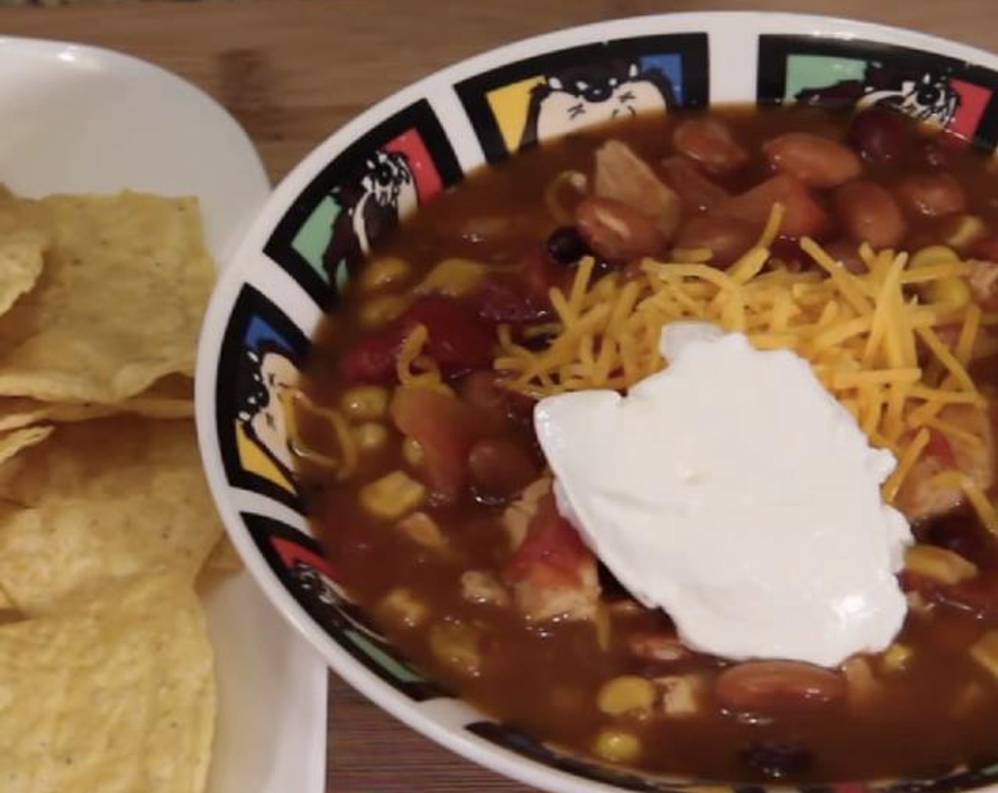 Lazy Man's Chicken Tortilla Soup