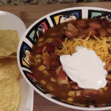 Lazy Man's Chicken Tortilla Soup Recipe | SideChef