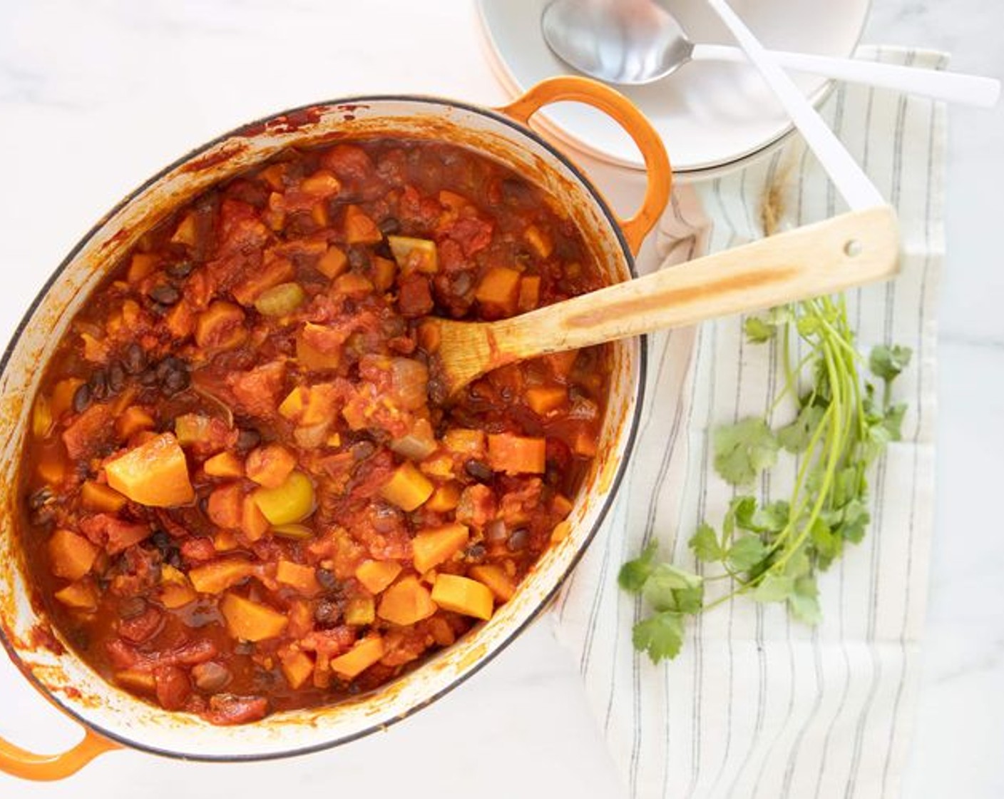 Sweet Potato Black Bean Chili