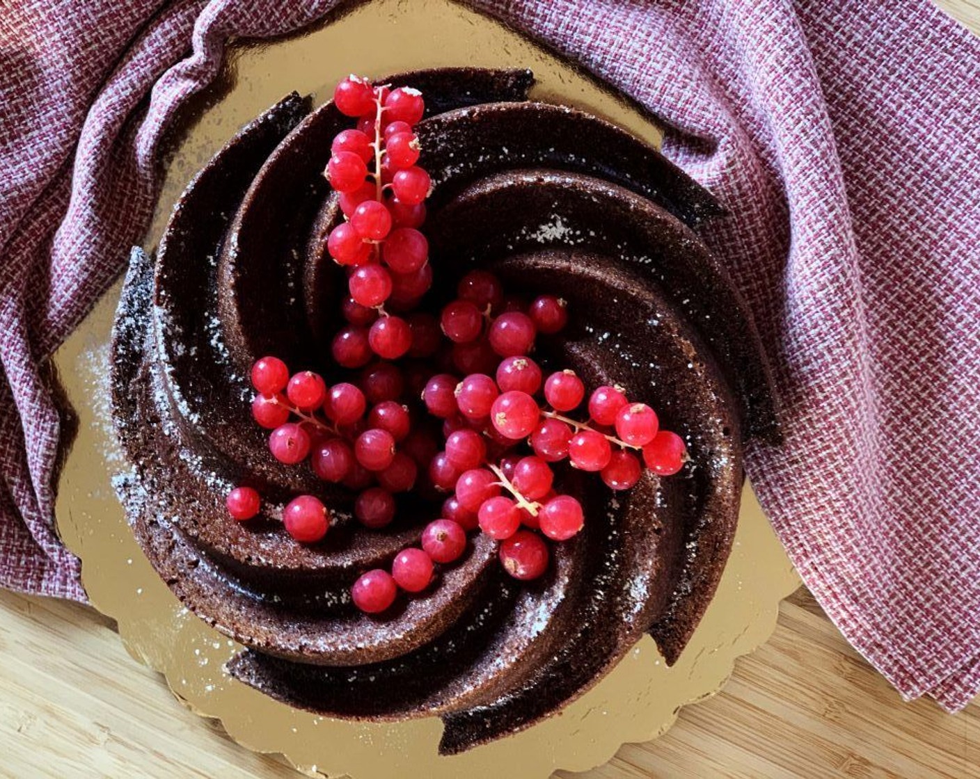 step 8 Decorate it with fresh fruit and a dust of powdered sugar if desired. This is so good for breakfast, dipped in a hot cup of milk or tea!