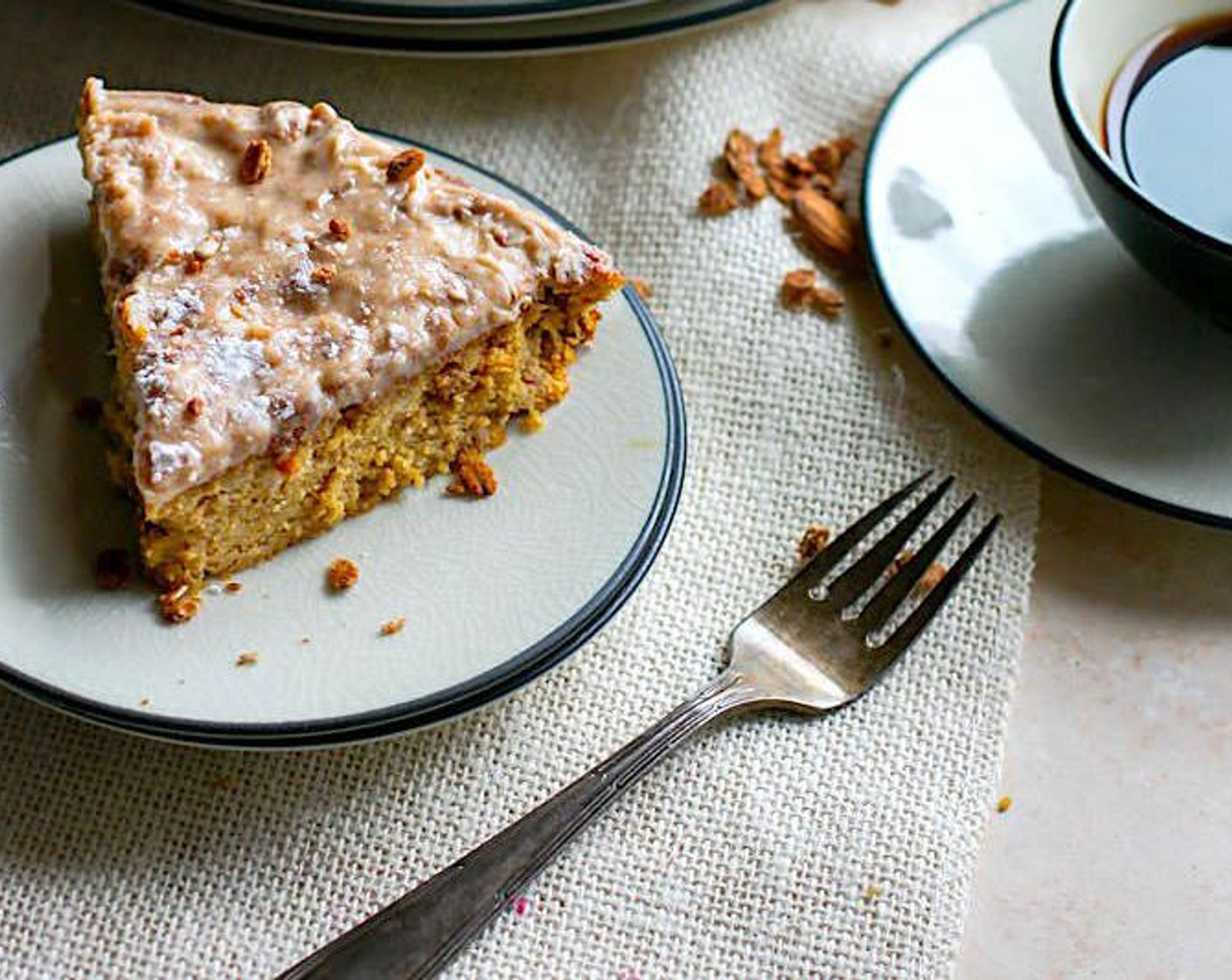 White Chocolate Spiced Almond Cake