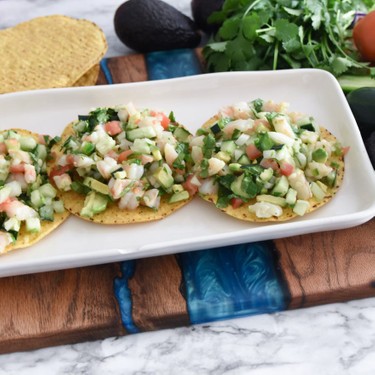 Shrimp Tostadas Recipe | SideChef