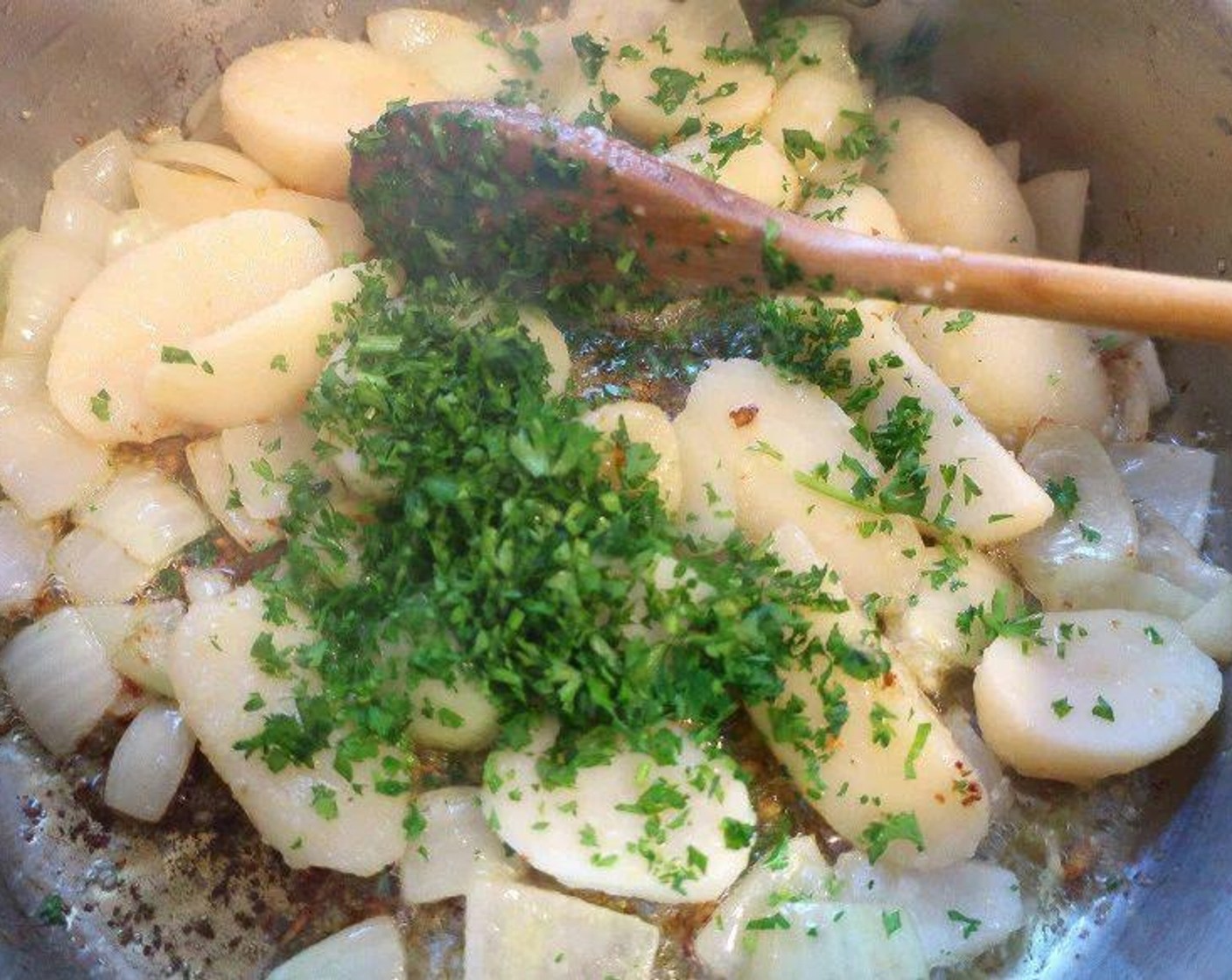 step 3 Add Fresh Cilantro (1/3 cup).