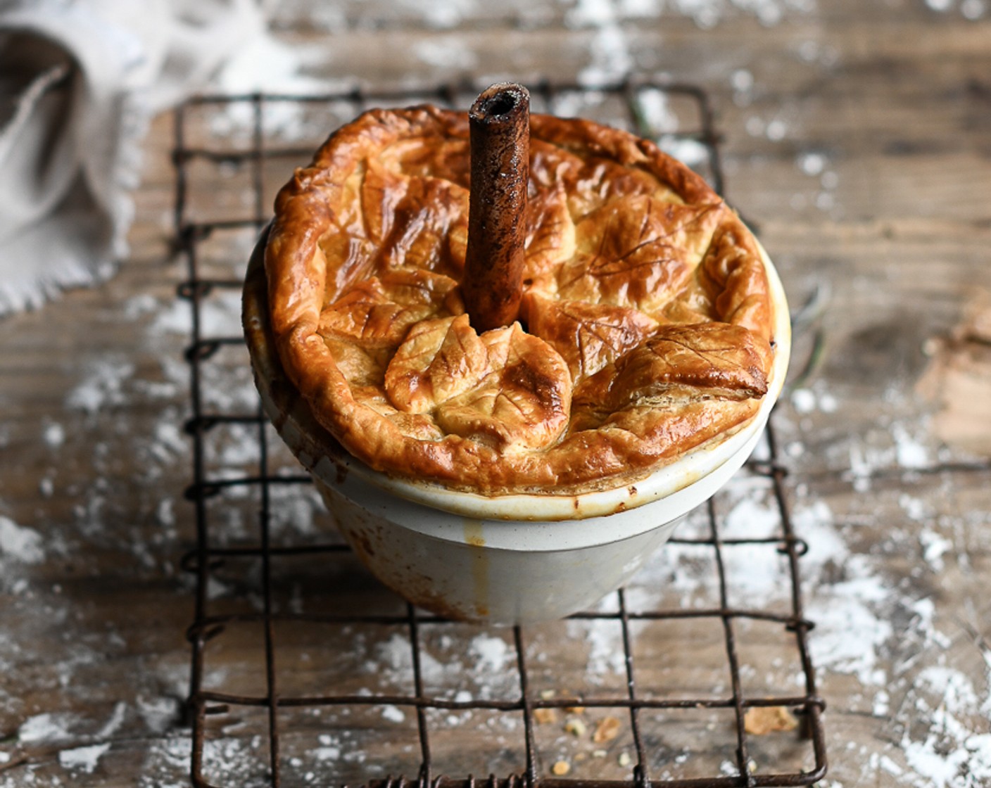 step 13 Serve the lamb shank pies with creamy mashed potato and steamed greens. Enjoy!