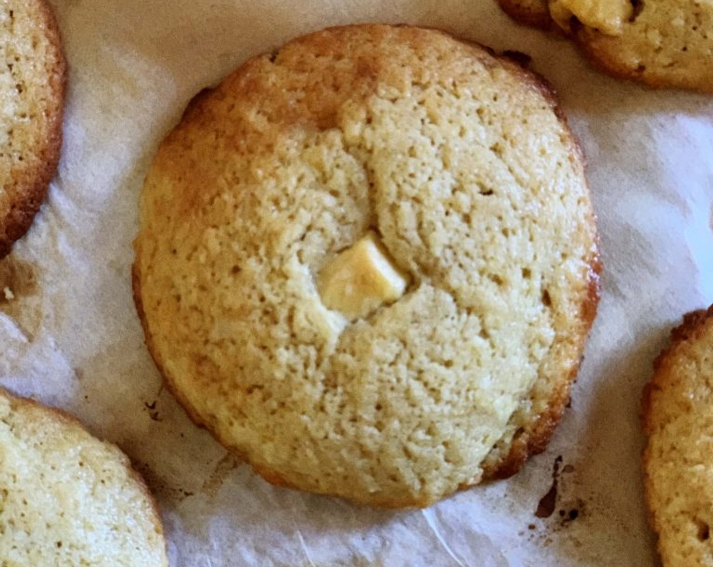 Sourdough White Chocolate and Coconut Cookies