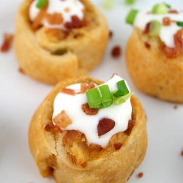 Loaded Potato Pinwheels Recipe | SideChef