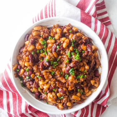 Quick & Smoky Baked Beans Recipe | SideChef