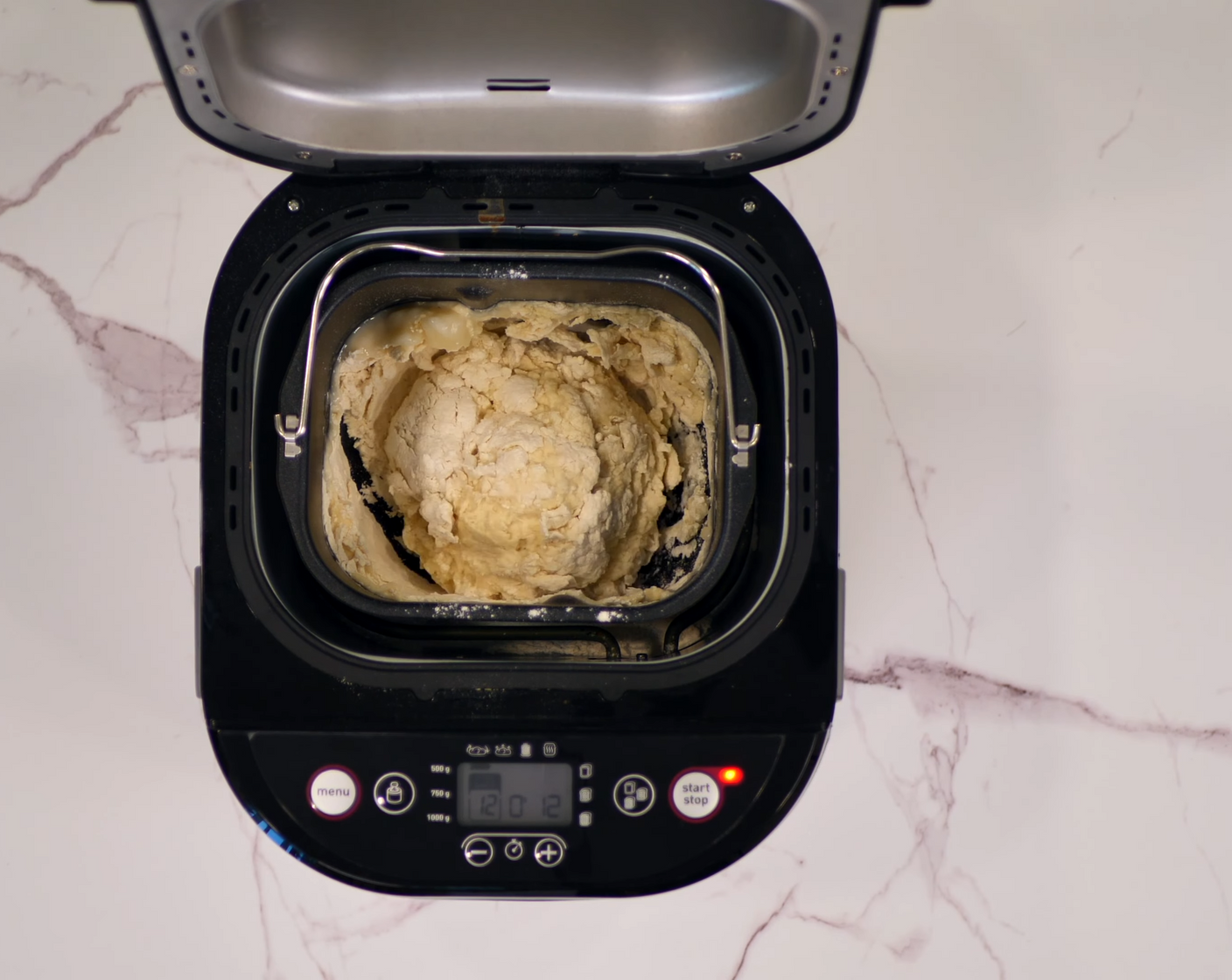 step 2 Set your bread maker to its Pasta setting and let it knead for 15 minutes.
