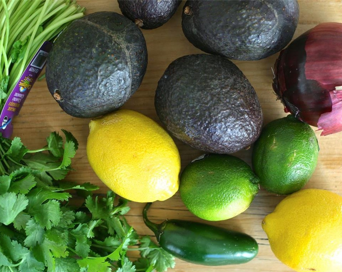 step 1 Roughly mash Avocados (3) with the juice from Lime (1) and Lemon (1) using a potato masher or a fork.