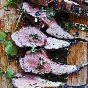 Spiced Grilled Rack of Lamb Recipe | SideChef