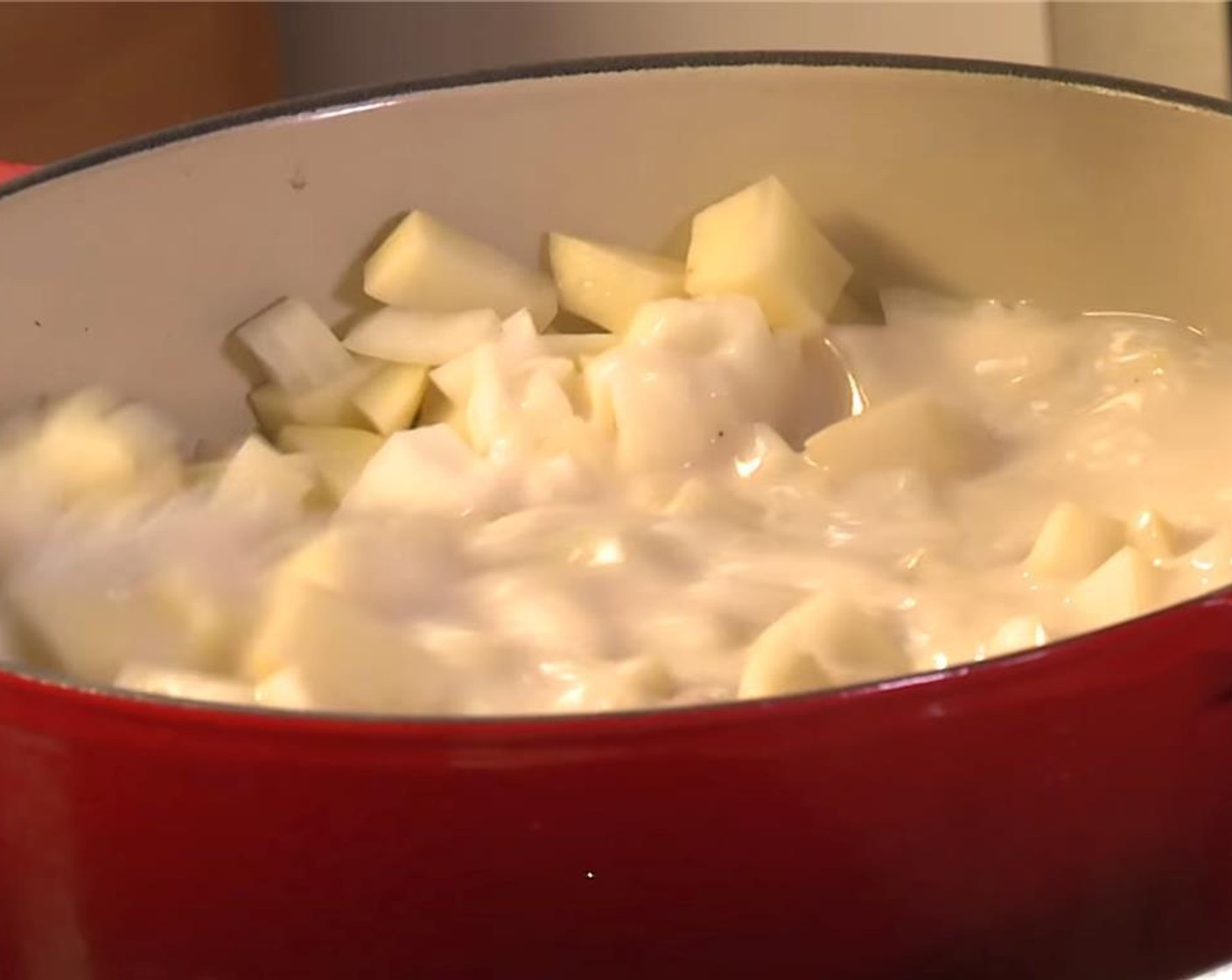 step 6 Stir in the Shredded Cheddar Cheese (1 cup) and Scallion (1 bunch) and serve immediately.