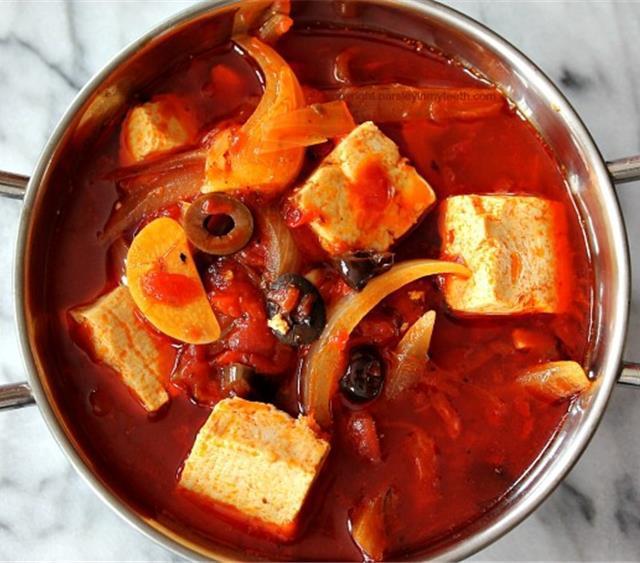 Tofu red sales