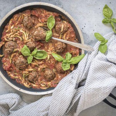 Easy Meatball with Noodles Recipe | SideChef