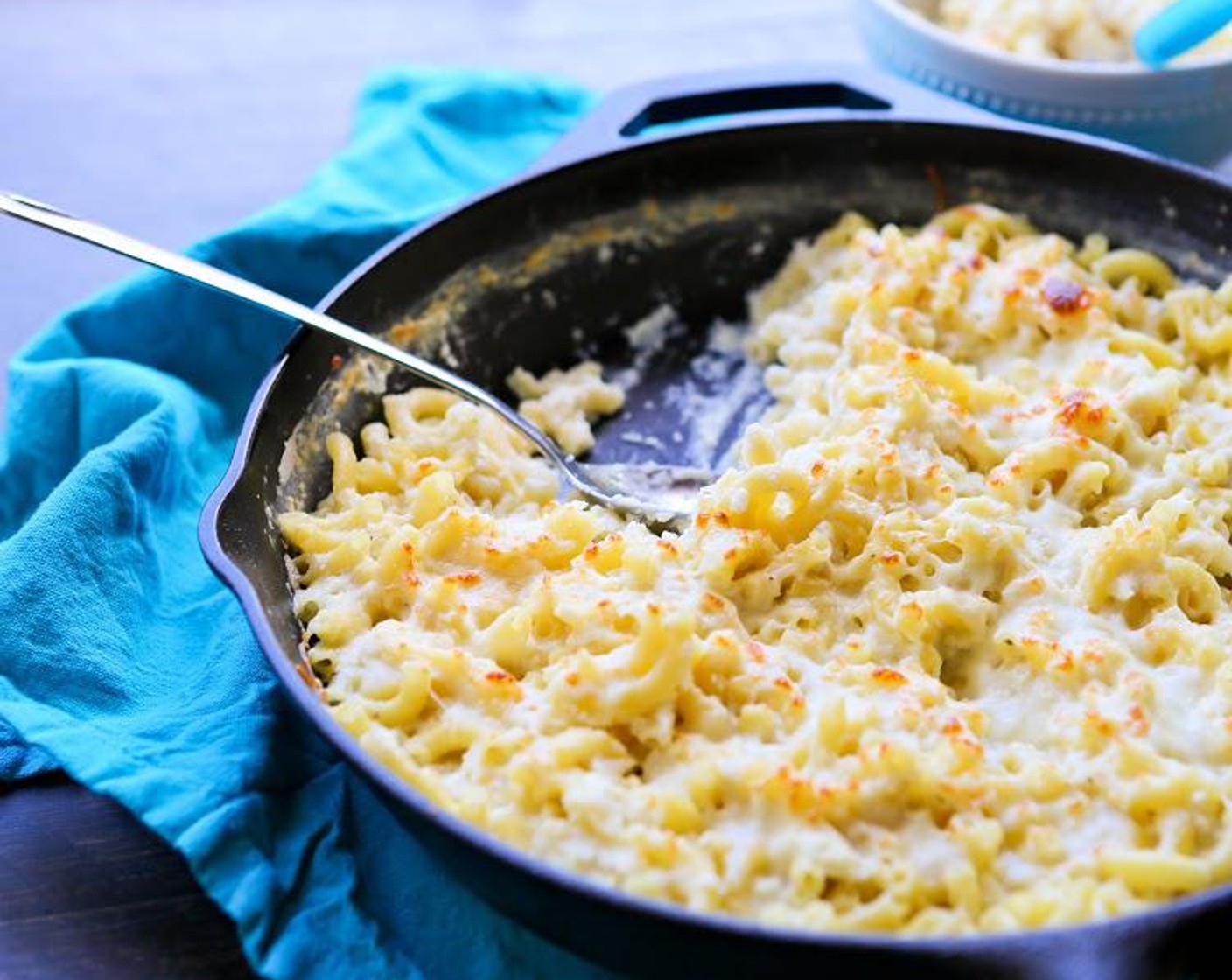 Cauliflower Mac and Cheese Skillet