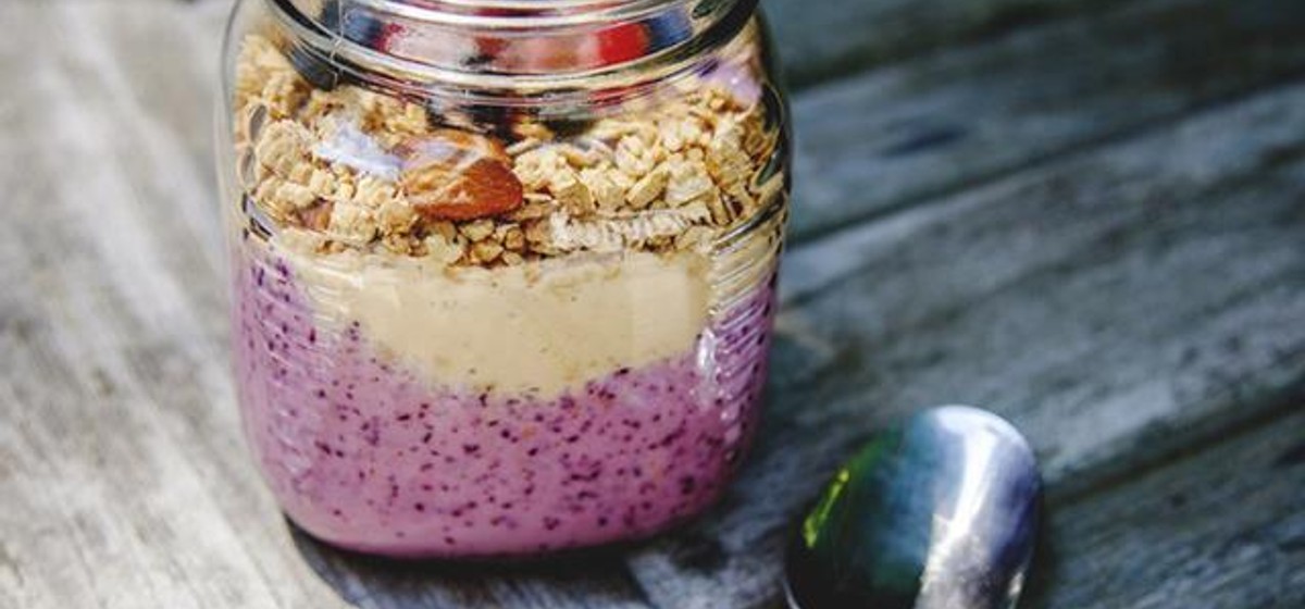 Peanut Butter Jelly Smoothie Bowl Recipe SideChef