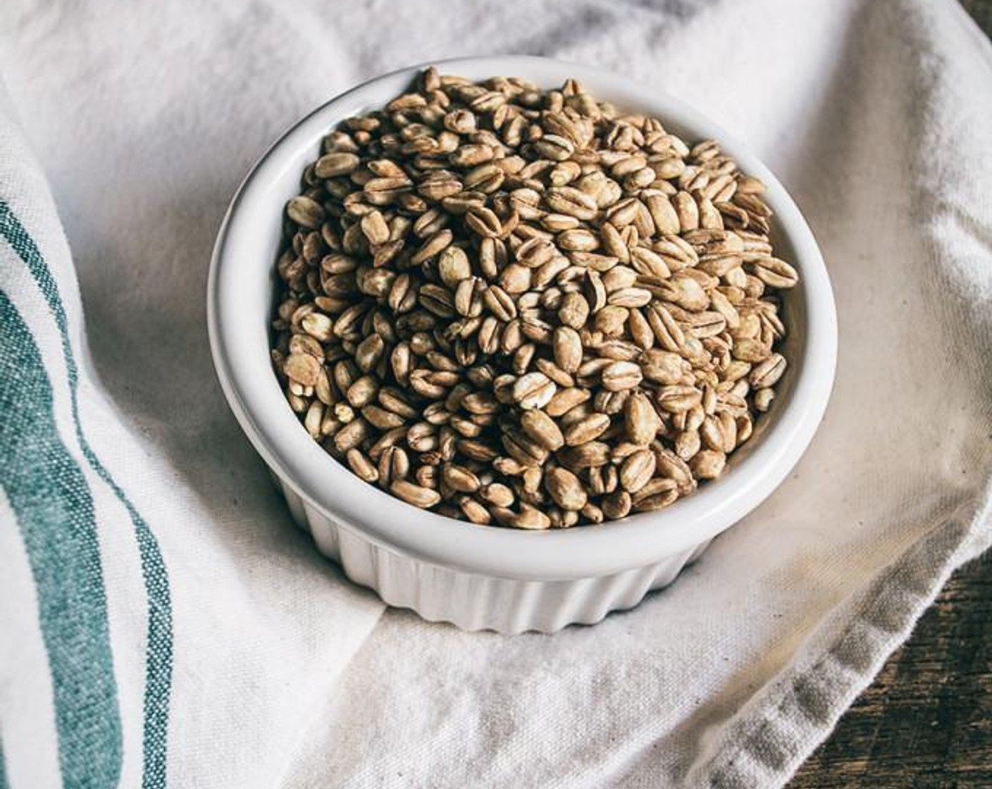 step 3 While oven preheats, cook Farro (1/2 cup) on stovetop according to package directions.